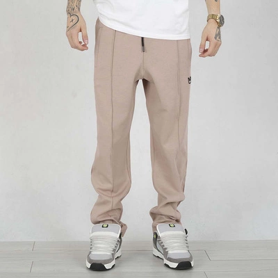 Spodnie Dresowe Jigga Wear Gum Simple Crown beżowe