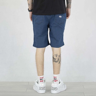 Spodenki Jeansowe Patriotic Kastet Logo niebieskie