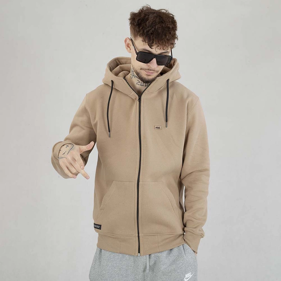 Bluza Elade ZIP Hoodie Patch beżowa