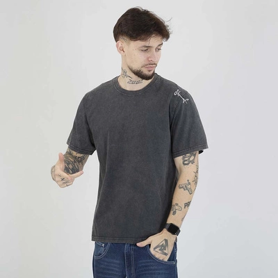 Koszulka Stoprocent Haftbark Premium czarna sprana