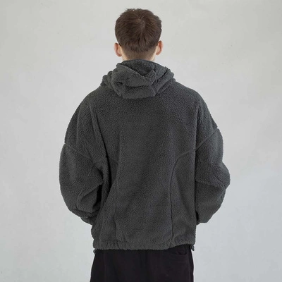 Bluza Karl Kani Hoodie Metal Signature Teddy PD00002093 grafitowa