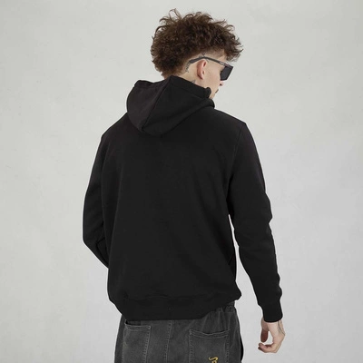 Bluza Alpha Industries Hoodie Basic Carbon 146343 czarna złota