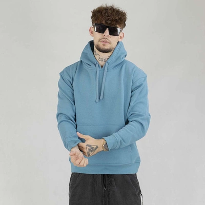 Bluza Hoodie Niemaloga Light blue