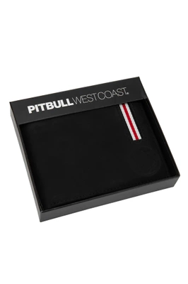  Pit Bull Portfel skórzany Lin Wood 2 czarny