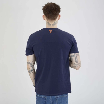 Koszulka Patriotic Retro Script granatowa