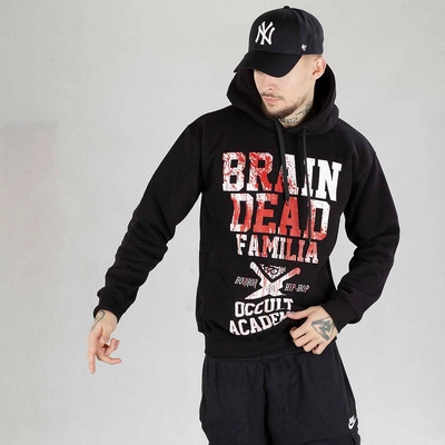 Bluza Brain Dead Familia Hoodie Occult Academy Blood czarna