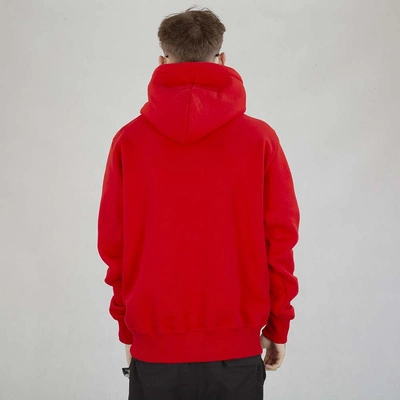 Bluza Hoodie Diil 3D Frame Kastet czerwona