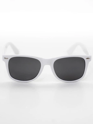 Okulary Przeciwsłoneczne Lucky Dice Name białe