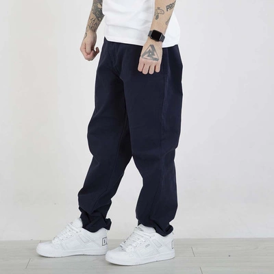 Spodnie Regular Prosto Petrol granatowe