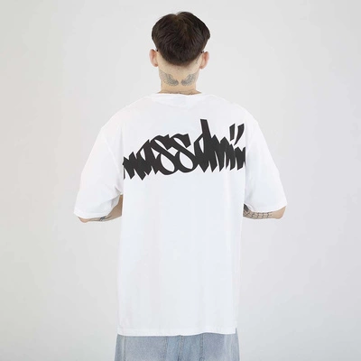 Koszulka Mass Nostalgia. Angel biała