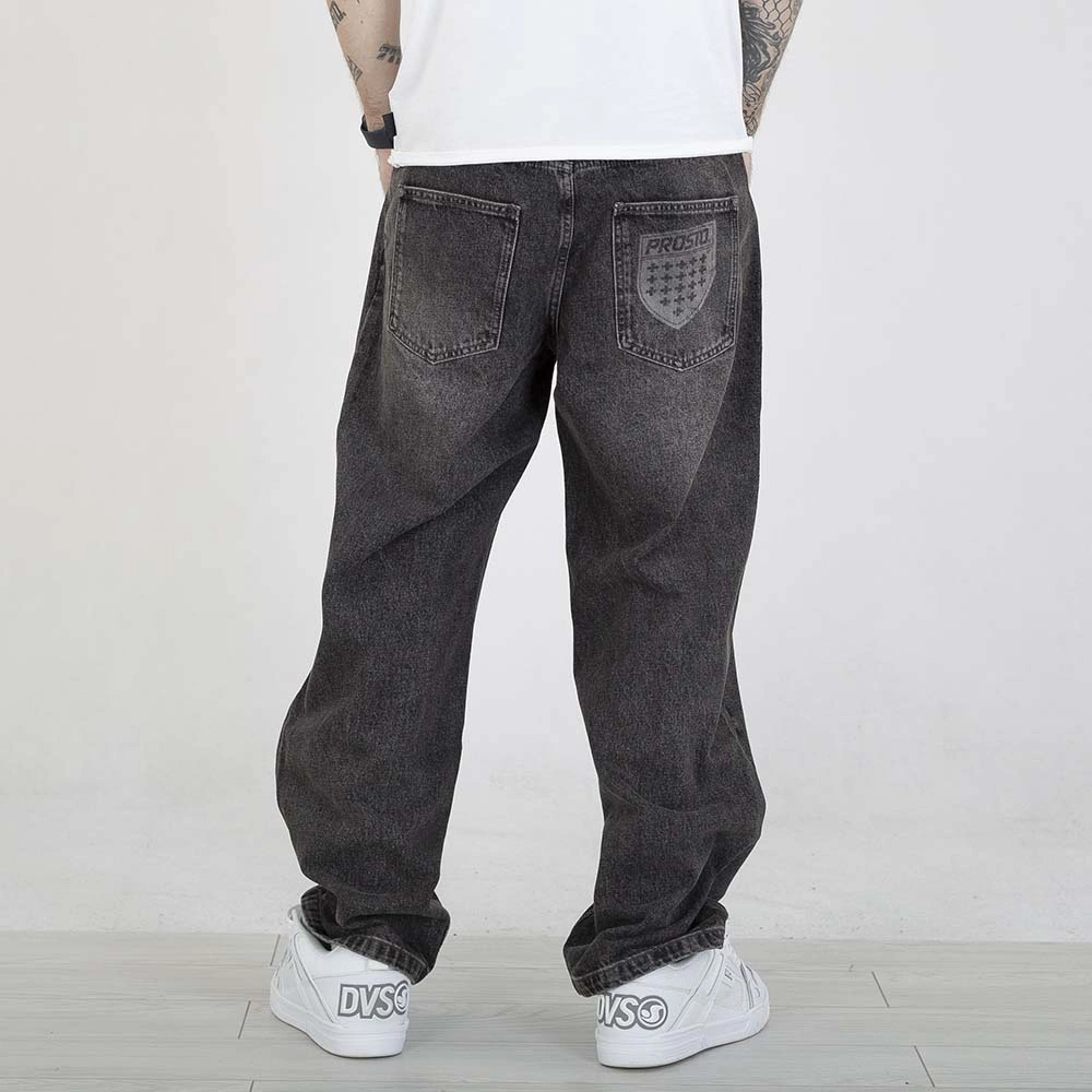 Spodnie Baggy Prosto Shield szare