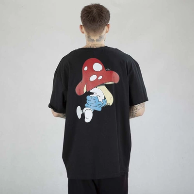 Koszulka Smerfy Baggy Toadstool czarna