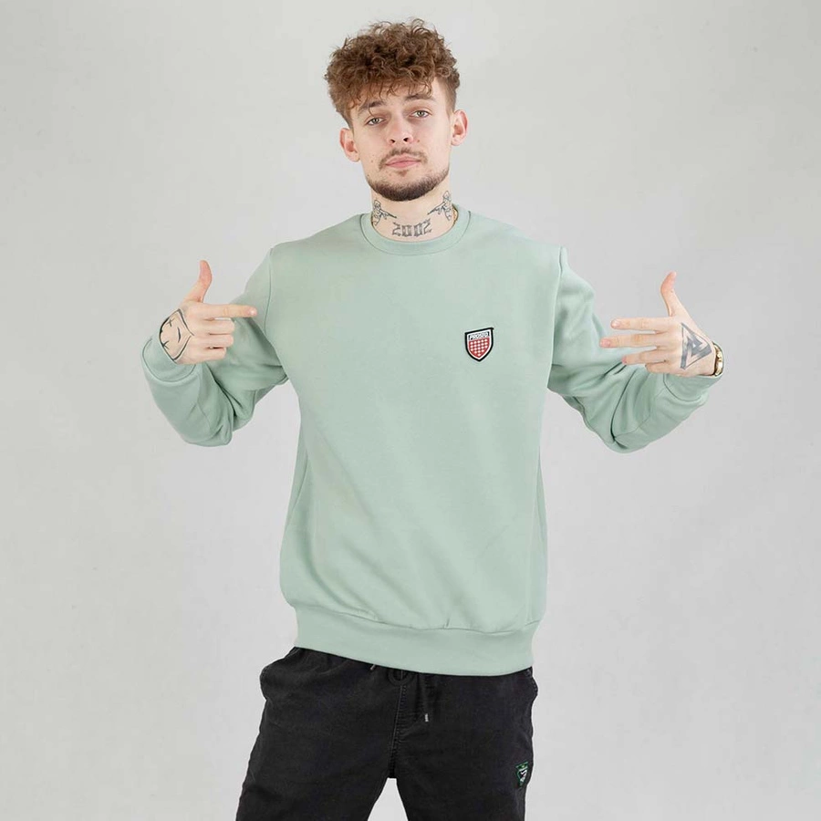 Bluza Prosto Crewneck Bazy zielona