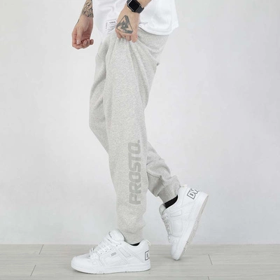 Spodnie dresowe Prosto Matched szare