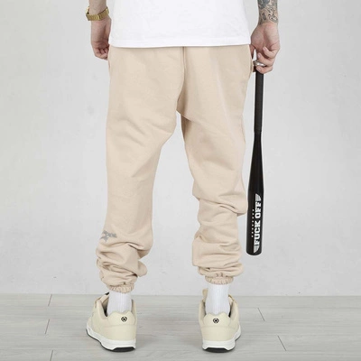 Spodnie Dresowe Lucky Dice Simple Dice beżowe