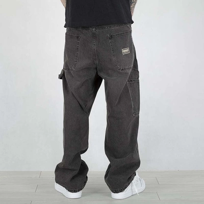 Spodnie Mass Jeans Extra Baggy Fit Worker czarne