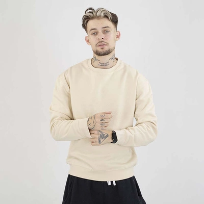 Bluza Crewneck Niemaloga jasno beżowa