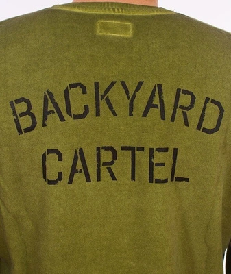 Backyard Cartel-Combat Bluza Zielona