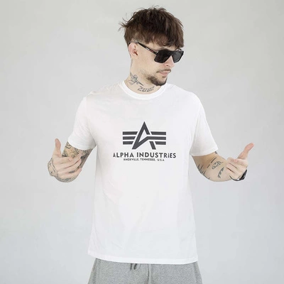 Koszulka Alpha Industries Basic 100501 biała