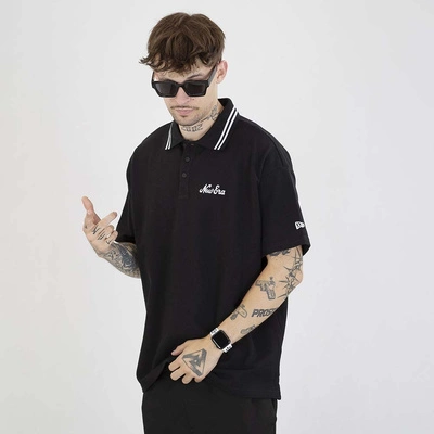 T-shirt Polo New Era Ne Drop Shoulder 60667813 czarny