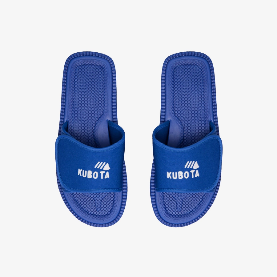 Kubota Klapki Rzep niebieskie