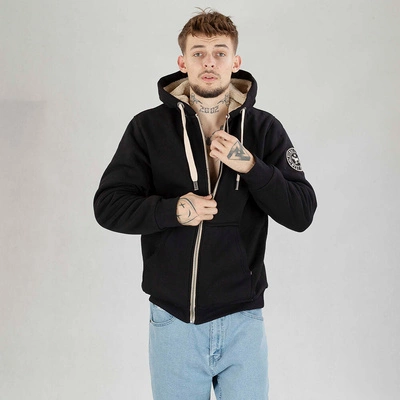 Bluza Pit Bull Hoodie Zip Sherpa Ruffin II czarna