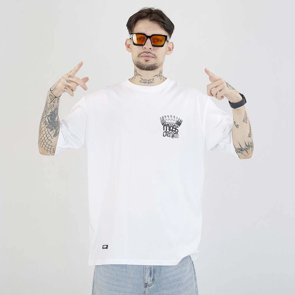 Koszulka Mass Crown biała