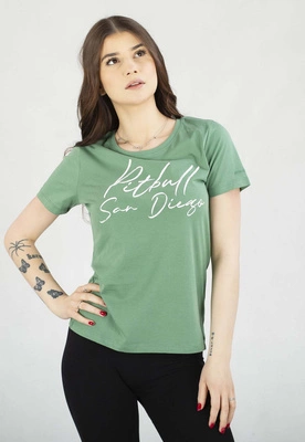 Koszulka Pit Bull Pitbull SD miętowa