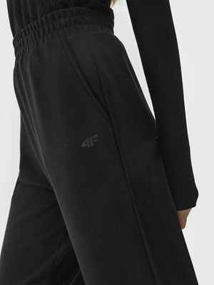 Spodnie dresowe 4F Regular F642 czarne