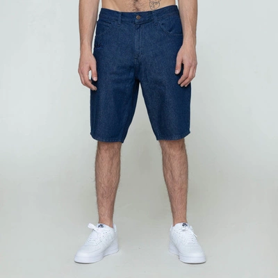 Szorty jeans El Polako elpo ball front ciemne spranie