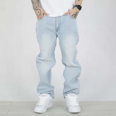 Spodnie Regular Prosto Jyng jasne niebieskie