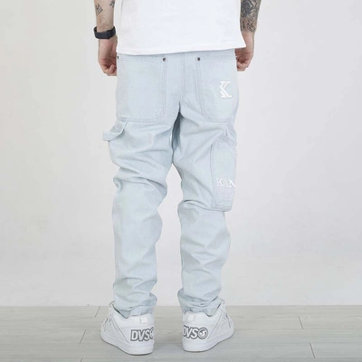 Spodnie Tapered Karl Kani KK Retro Tapered Workwear 6000484 bleached blue
