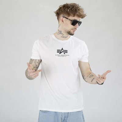 Koszulka Alpha Industries Basic T ML 118533 biała
