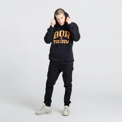 Biuro Ochrony Rapu BOR THE CREW Bluza z kapturem Czarny