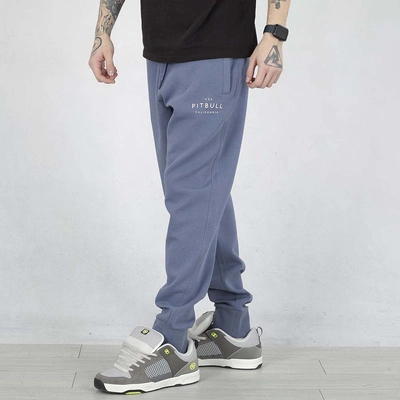 Spodnie dresowe Pit Bull Sampson niebieski jeans