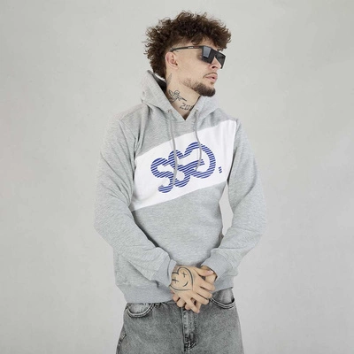 Bluza Hoodie SSG Stripped Logo szara