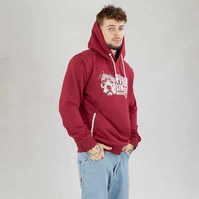 Bluza Pit Bull Hoodie Terry Blood Dog bordowa