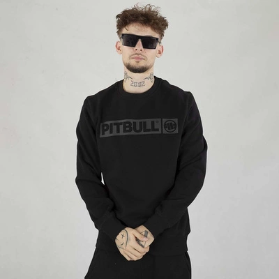 Bluza Pit Bull Crewneck Hilltop czarna