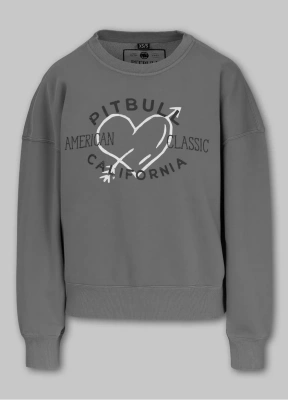 Bluza Pit Bull Crewneck Manzanita Heart szara