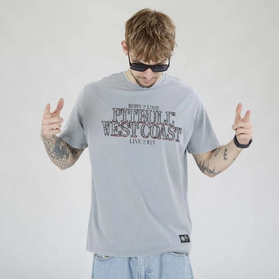 Koszulka Pit Bull Ace Of Spades II jasna niebieska