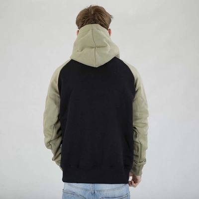 Bluza Diil Hoodie Reglan czarna khaki