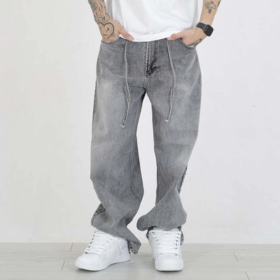 Spodnie Baggy I8 Denim BAG87 szare