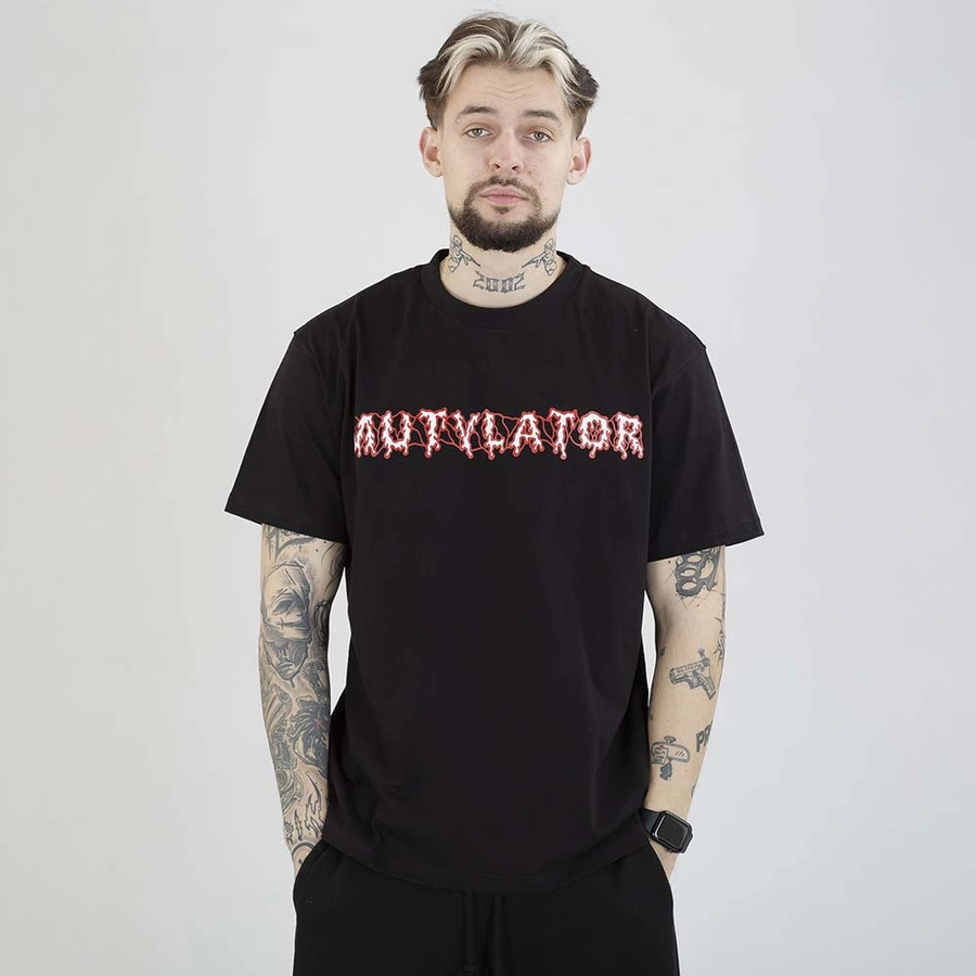 Koszulka Brain Dead Familia Mutylator czarny