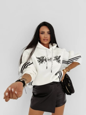 Bluza Olavoga Hoodie Viti biała