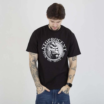 Koszulka Stoprocent 25th Anniversary Gorilla czarna