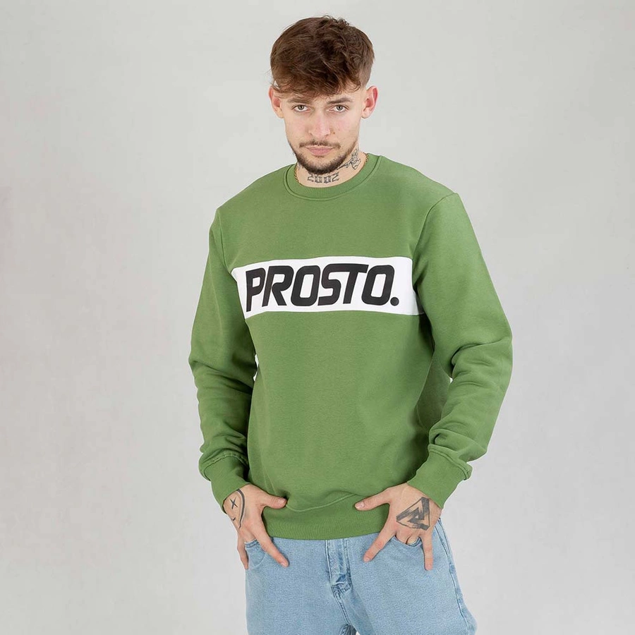 Bluza Prosto Crewneck Yezz zielona