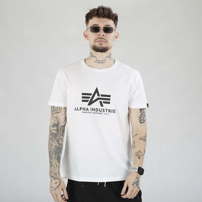 Koszulka Alpha Industries Basic T 2Pack 106524 czarny biały