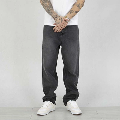 Spodnie Baggy I8 Denim BAG25 anthracite jeans