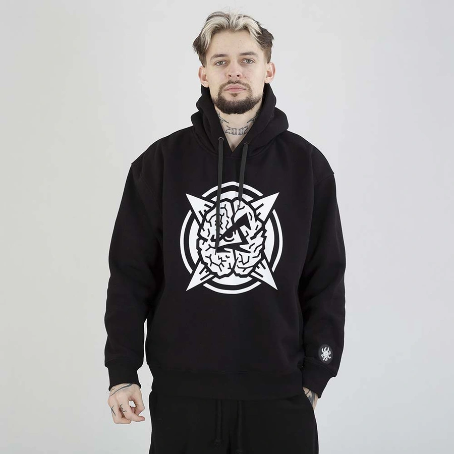 Bluza Brain Dead Familia Hoodie Eye czarna
