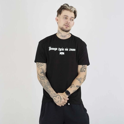 Koszulka Chada Innego Życia Nie Znam czarna